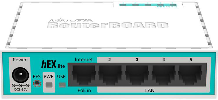 MIKROTIK ROUTERBOARD hEX lite (RB750r2) - obrazek 2