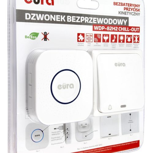 DZWONEK BEZPRZEWODOWY ”EURA” WDP-82H2b...