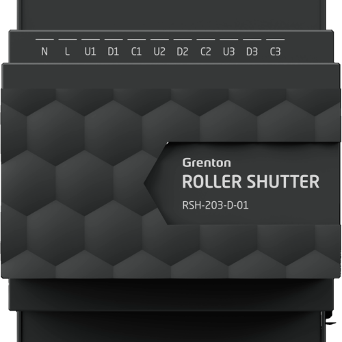 Moduł sterowania roletami ROLLER SHUTTER x3 Grent...