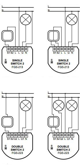 Moduł przekaźnikowy Single Switch 2 FIBARO - obrazek 2