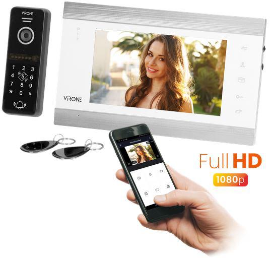 WIDEODOMOFON WI-FI VIRONE VDP-61FHDZD/W TUYA - obrazek 2
