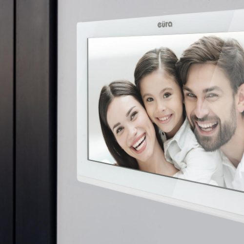 WIDEODOMOFON EURA VDP-97C5 biały lcd 7″ wi-...