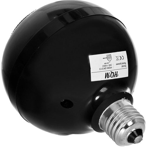 Głośnik kulowy HQM-SK313 3W 100V gwint E27 Czarn...