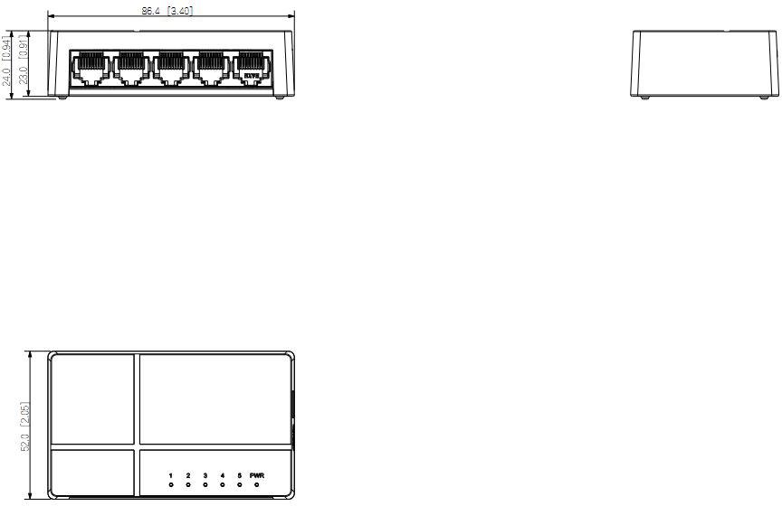 SWITCH DAHUA PFS3005-5ET-L-V2 - obrazek 2