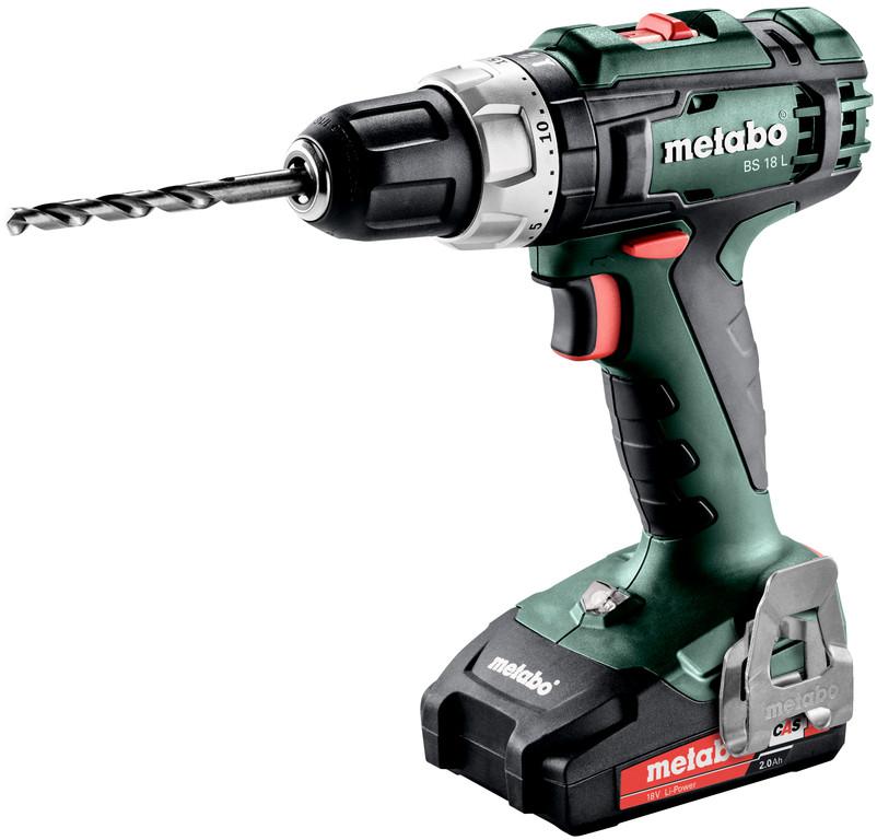 Wiertarko-Wkrętarka akumulatorowa Metabo BS 18 L 2x2ah, ładowarka - obrazek 2