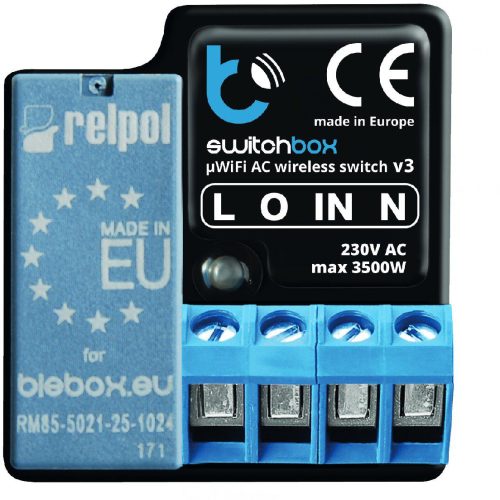 Moduł przekaźnikowy switchbox v3 Blebox