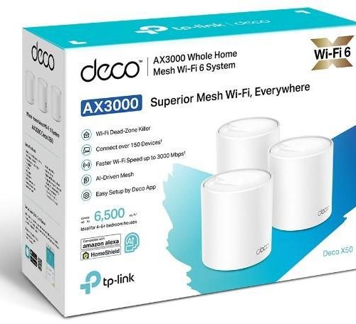 DOMOWY SYSTEM WI-FI MESH TP-LINK DECO X50 (3-PACK)