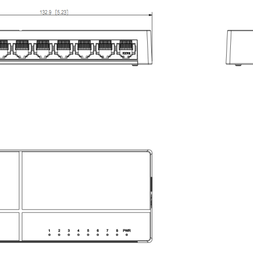 SWITCH DAHUA PFS3008-8GT-L-V2