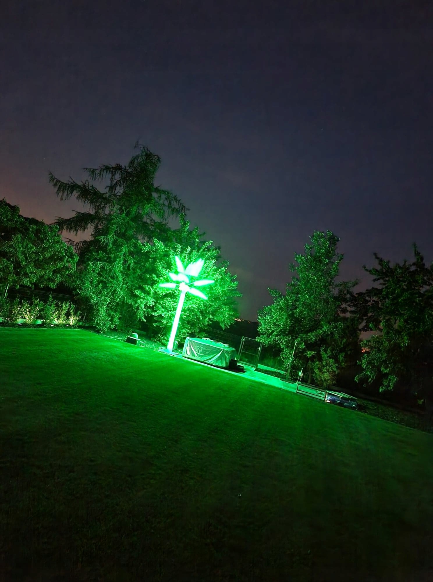 PALMA LED ZEWNĘTRZNA DO OGRODU 4,5m 3045 szt. led - obrazek 16