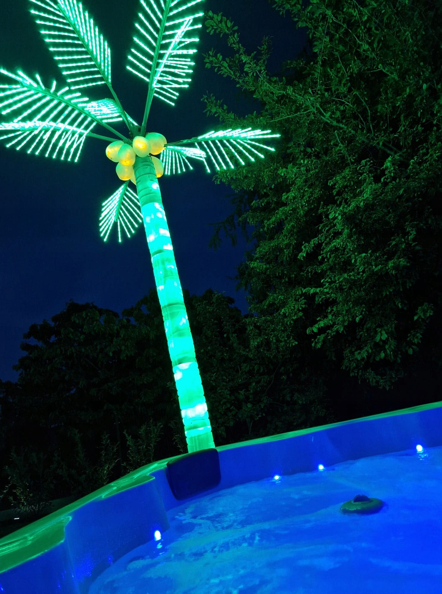 PALMA LED ZEWNĘTRZNA DO OGRODU 4,5m 3045 szt. led - obrazek 9
