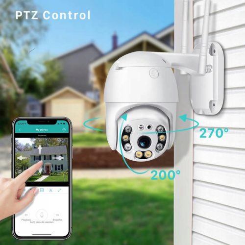 KAMERA IP WIFI 5MP 4X ZOOM DETEKCJA AUTOTRACKING