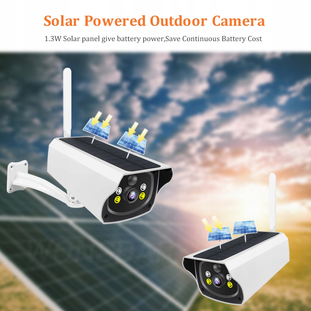 KAMERA SOLARNA GSM 3G 4G +PANEL SOLARNY+ karta SIM_`_`!_! - obrazek 10