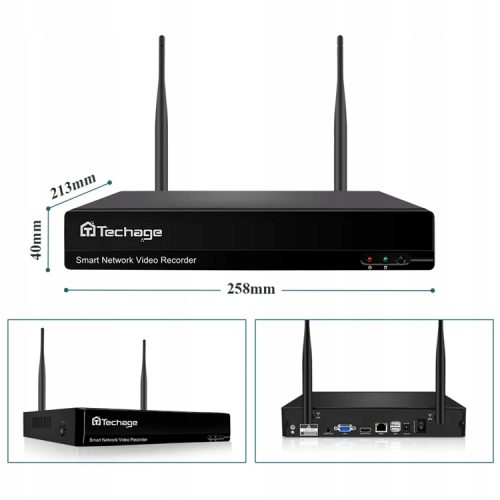Zestaw do monitoringu Techage monitoring zestaw ka...