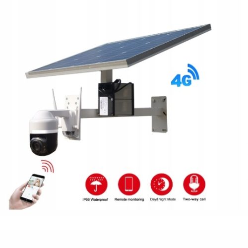 Kamera GSM 4G LTE WIFI solarna z panelem solarnym