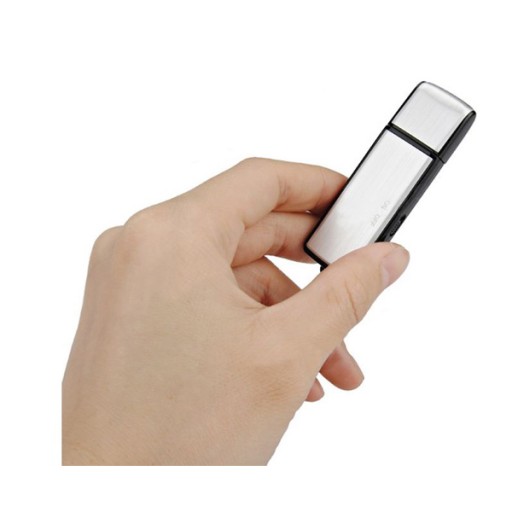 Dyktafon szpiegowski pendrive z detekcją dźwięku VOS Black-200 - obrazek 3