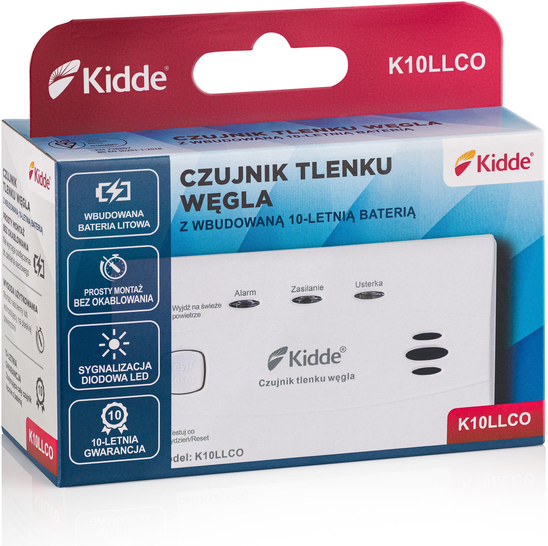 Czujnik czadu Kidde K10LLCO - obrazek 3