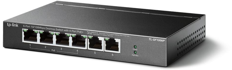 SWITCH TP-LINK TL-SF1006P - obrazek 3
