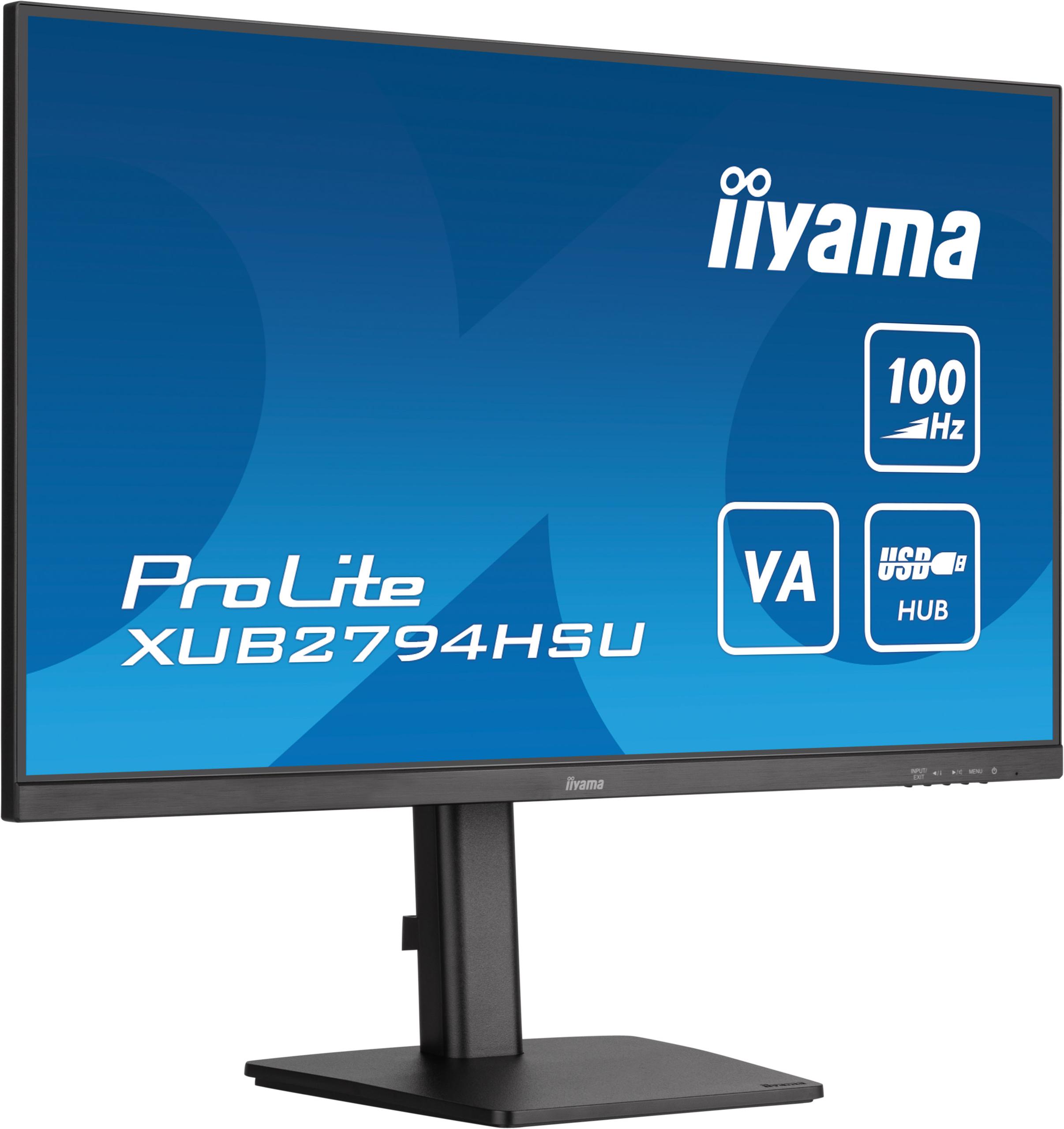 Monitor LED IIYAMA XUB2794HSU-B6 27 cali VA 100Hz 1ms HAS Pivot - obrazek 3