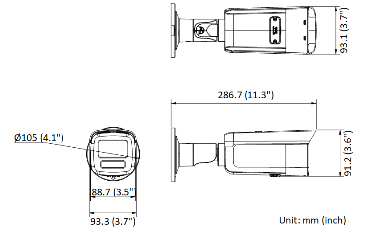 KAMERA IP HIKVISION DS-2CD2T83G2-4I (4mm) - obrazek 2