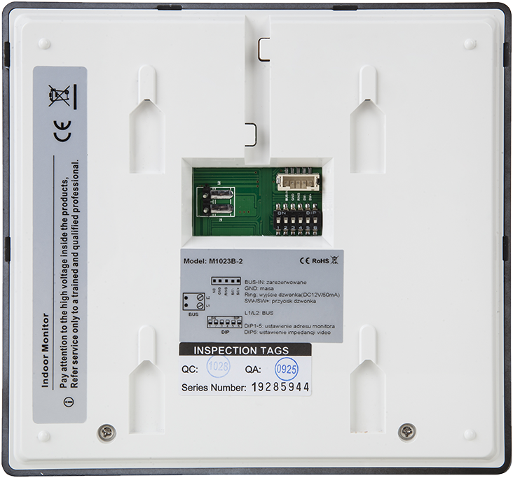Monitor Wideodomofonu VIDOS DUO M1023B - obrazek 3