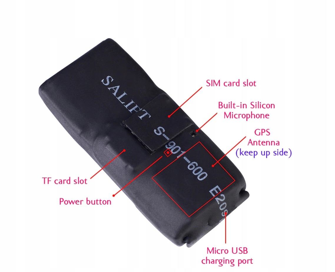 Lokalizator gps GSM Wifi LBS Podsłuch 10000mAh - obrazek 5