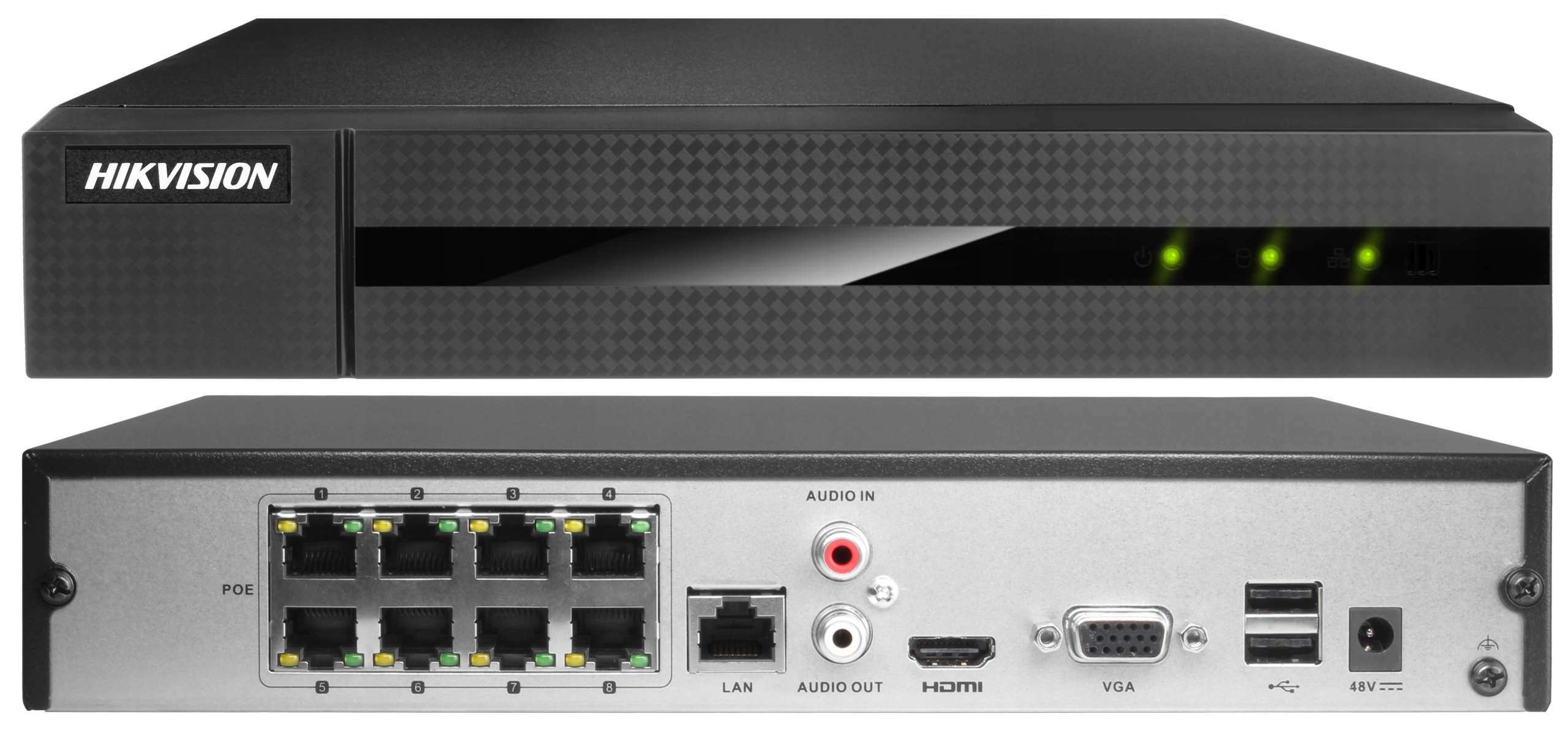 Zestaw do monitoringu Hikvision NVR-8CH-POE+IPCAM-T4(x4)+1TB - obrazek 3