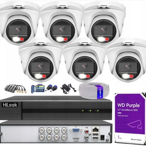 Zestaw do monitoringu HiLook Zestaw 4×1