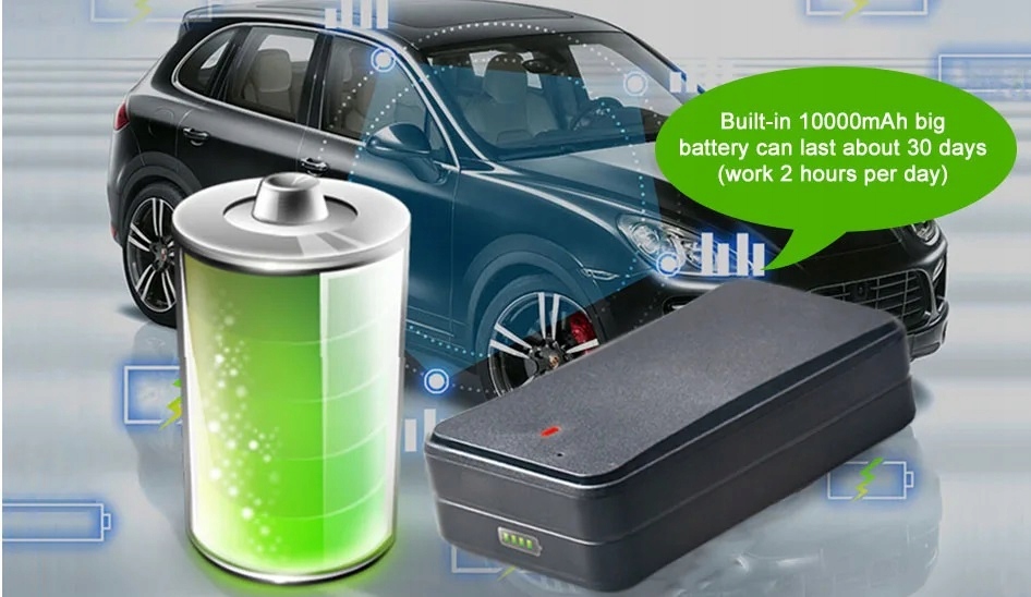 GPS AT4 LTE 10000mAH Bluetooth sterowanie głosowe SIM CARD - obrazek 6