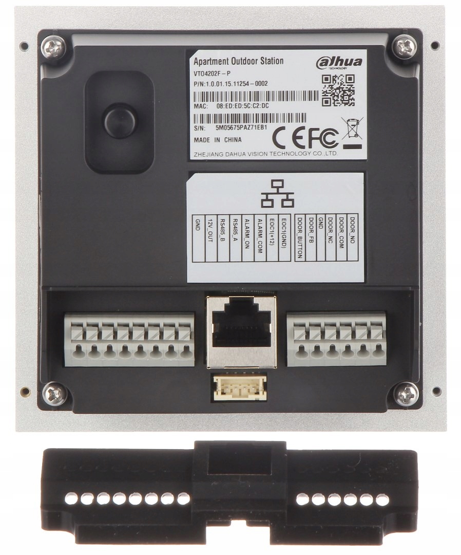 Moduł kamery wideodomofonu DAHUA VTO4202F-P - obrazek 7
