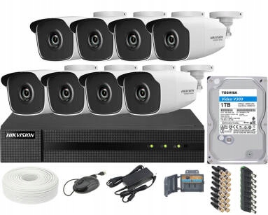 Zestaw do monitoringu CCTV, – Hikvision Hiwa...