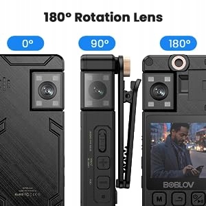 KAMERA KOMORNICZA OSOBISTA BODY CAM 40MPX - obrazek 3