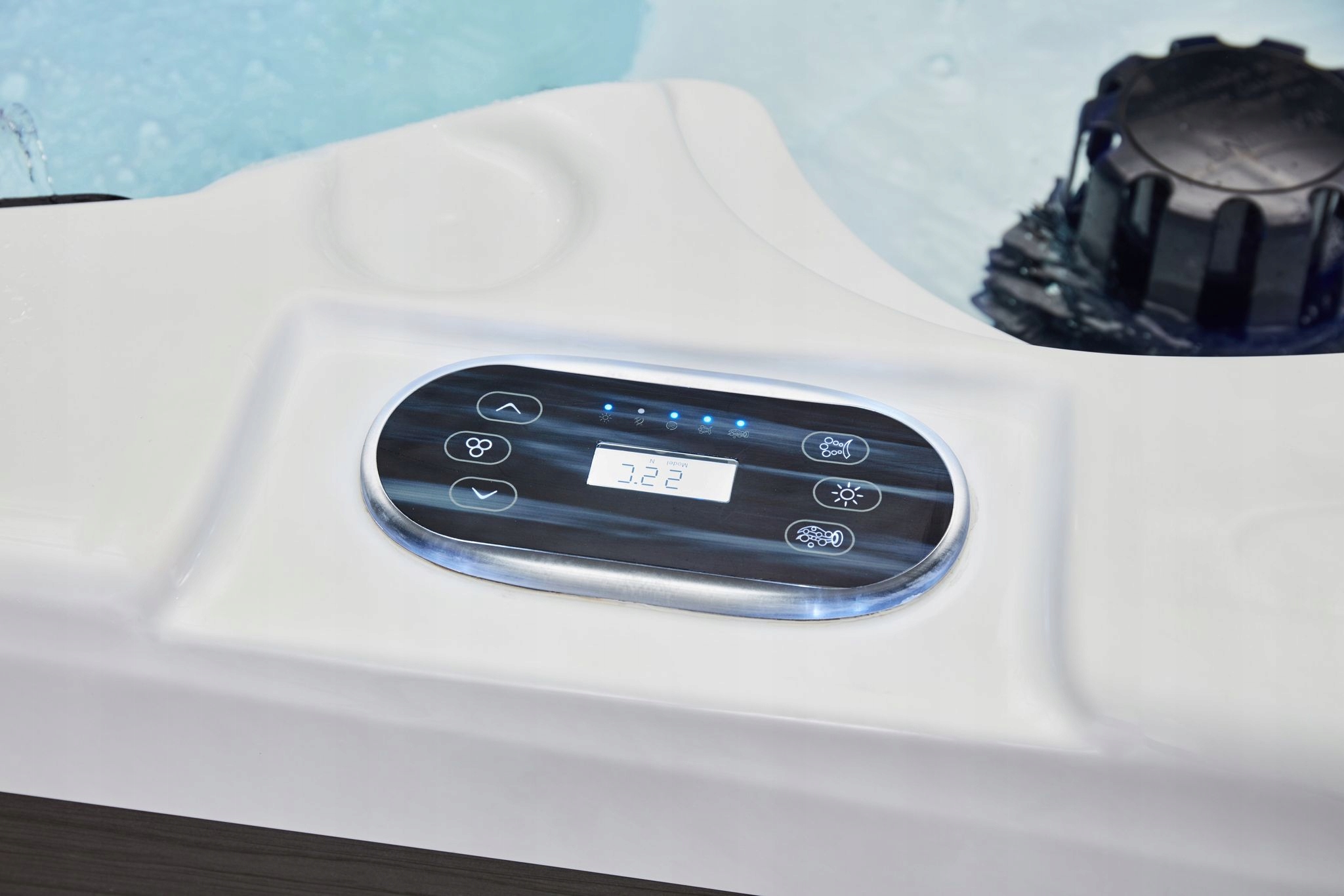 WANNA SPA JACUZZI CAŁOROCZNE 6-OS 2 LEŻANKI 7KW - obrazek 9