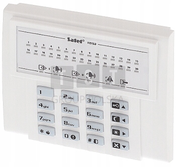 KLAWIATURA DO CENTRALI ALARMOWEJ VERSA-LED-GR SATE