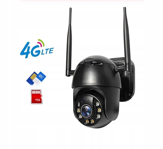 KAMERA 4G GSM LTE OBROTOWA MONITORING DOMU PLACU_!`