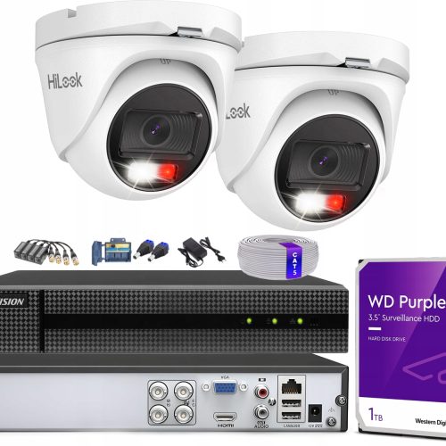 Zestaw do monitoringu Hikvision 5MPX HILOOK HIKVIS...