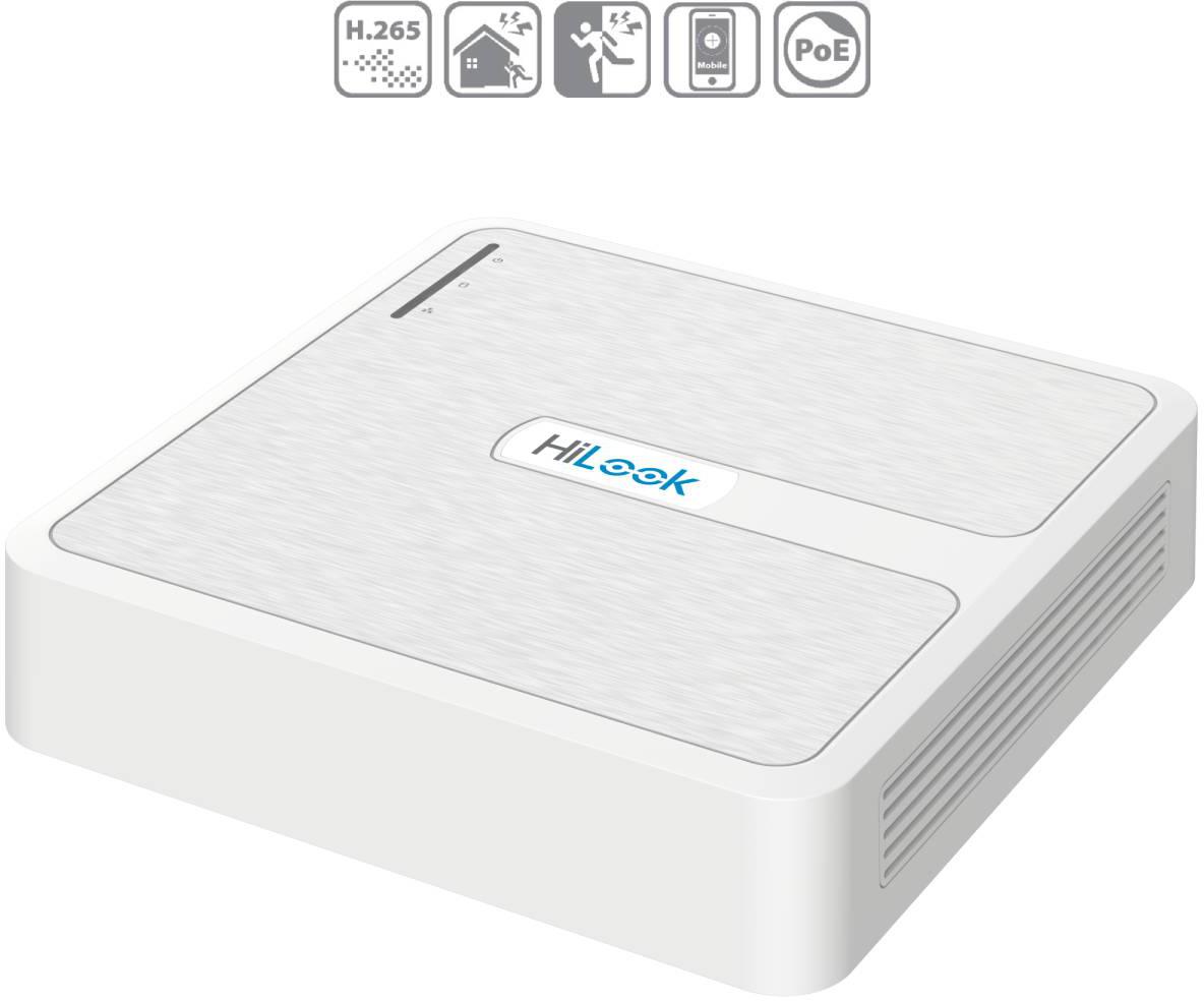 Rejestrator IP Hilook by Hikvision 8 kanałów 4MP NVR-8CH-H/8P biały - obrazek 4