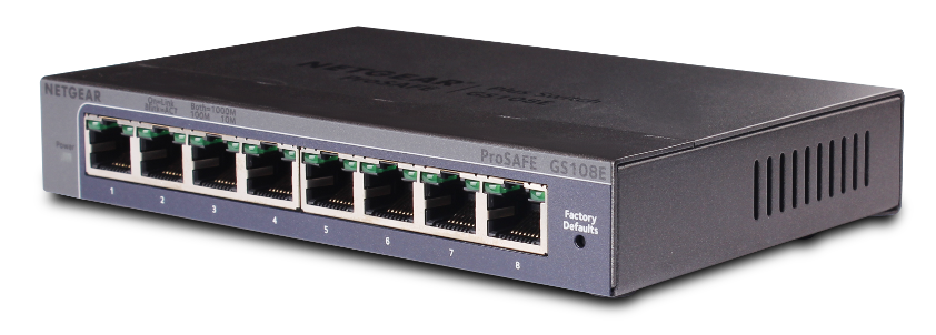 SWITCH NETGEAR GS108E-300PES - obrazek 4