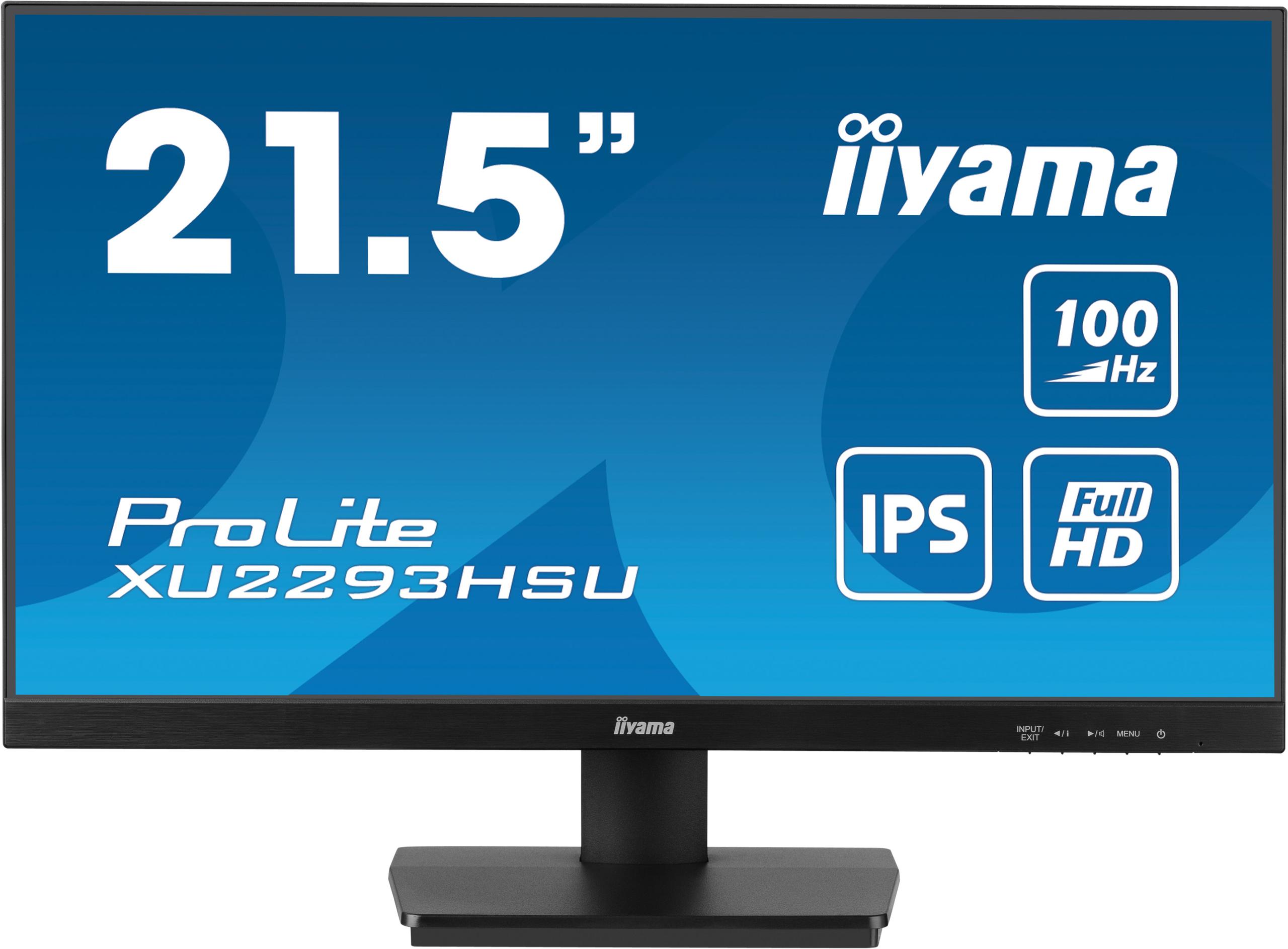 Monitor LED IIYAMA XU2293HSU-B6 22 cale IPS 1ms 100HZ HDMI DisplayPort USB - obrazek 4
