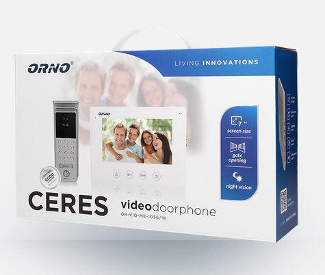 Wideodomofon ORNO CERES 7" OR-VID-ME-1056/B - obrazek 4