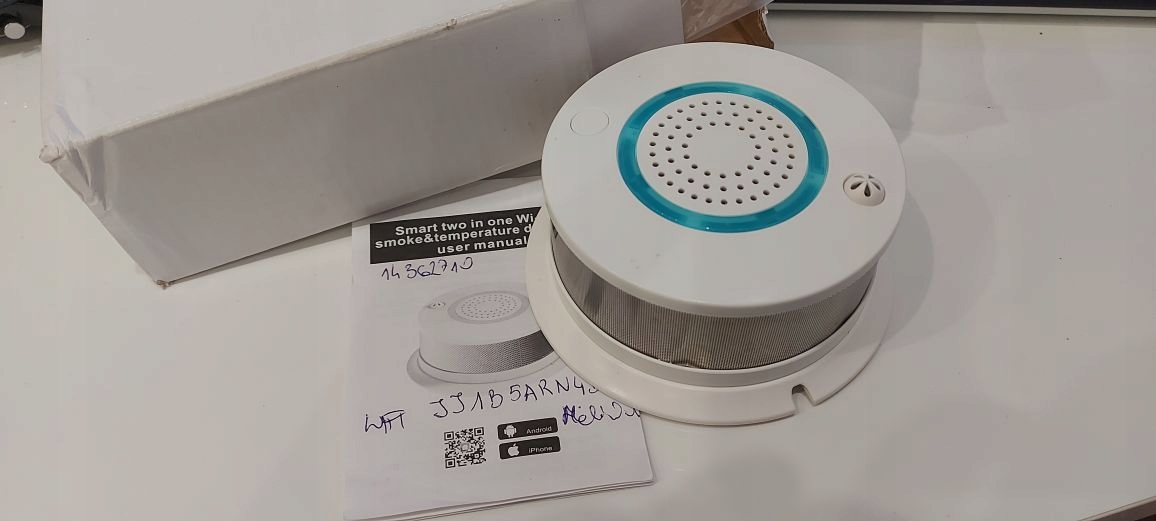 CZUJKA WIFI DYMU CZADU POŻARU Z POWIADOMIENIAMI - obrazek 11