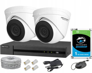 Zestaw Hikvision HWI-T240H + HWN-4104MH-4P