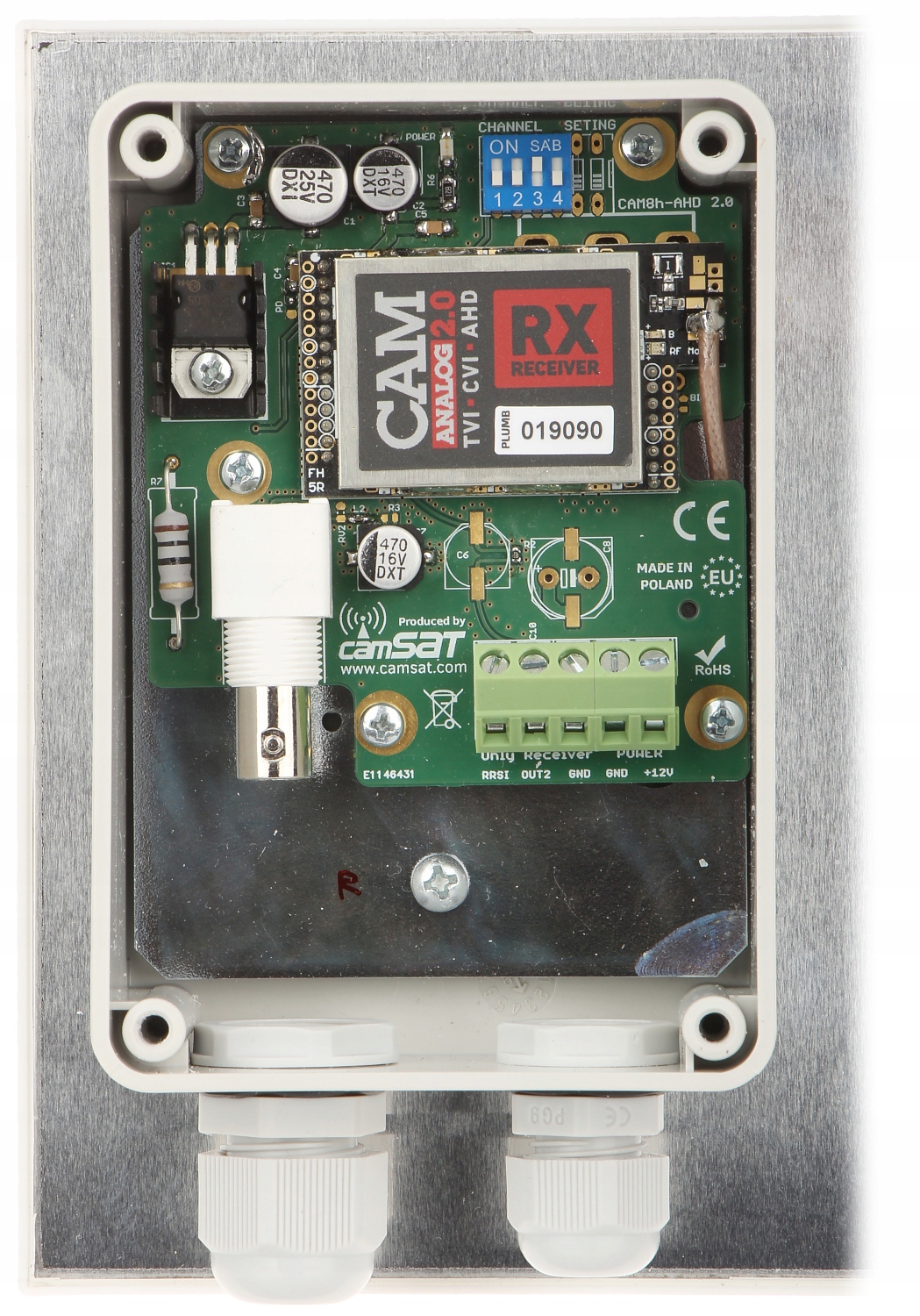 ZESTAW DO TRANSMISJI BEZPRZEWODOWEJ 5.8 GHz AHD HD-CVI HD-TVI CVBS 1080p - obrazek 7