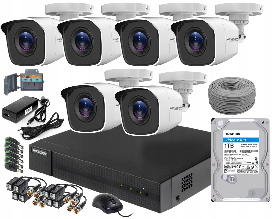 Zestaw do monitoringu Hikvision Hiwatch Zestaw Hiwatch 1x HD - obrazek 5