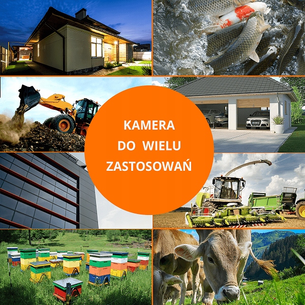 Kamery 5MPx Podgląd ONLINE Zestaw Monitoringu WIFI - obrazek 8