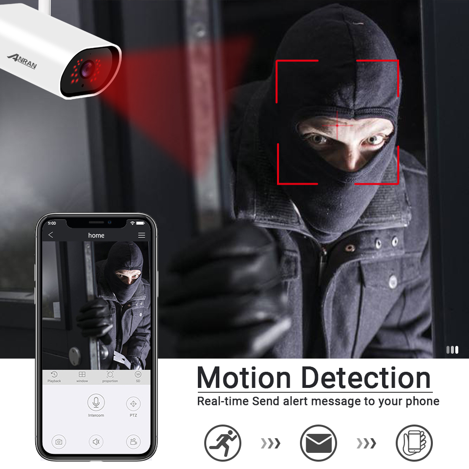 ZESTAW 4 KAMER WIFI Z MONITOREM LCD NVR 2W1 - obrazek 11