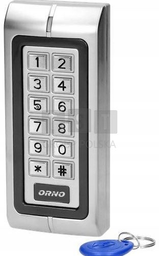Zamek szyfrowy ORNO OR-ZS-815 wąski, z czytnikiem