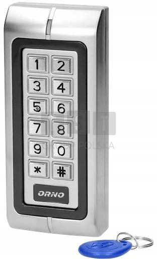 Zamek szyfrowy ORNO OR-ZS-815 wąski, z czytnikiem