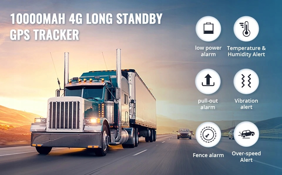GPS AT4 LTE 10000mAH Bluetooth sterowanie głosowe SIM CARD - obrazek 11