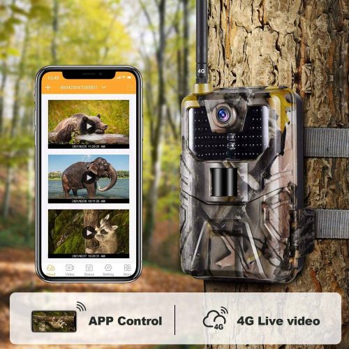 HC-900PRO FOTOPUŁAPKA 4G LTE APP DO PODGLĄDU LIV...