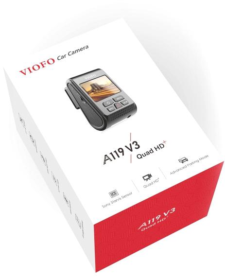 Wideorejestrator Viofo A119-G V3 2,0" GPS 140° TFT LCD - obrazek 5